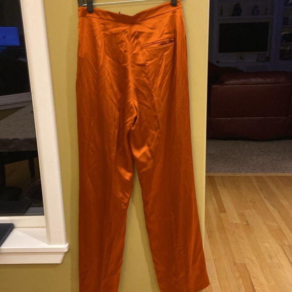 NWT POLO RALPH LAUREN 100% SILK SLACKS - Picture 5 of 14